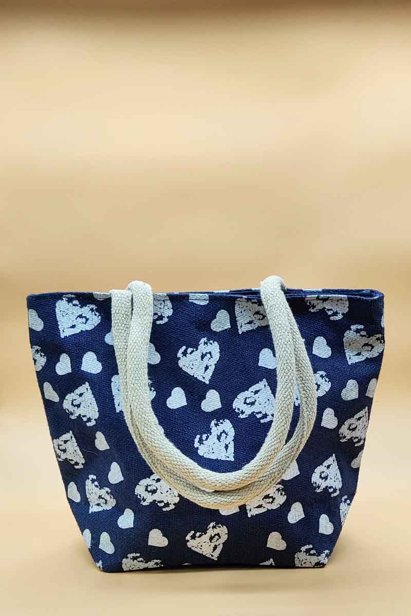 Printed Jute Bag - MC251270